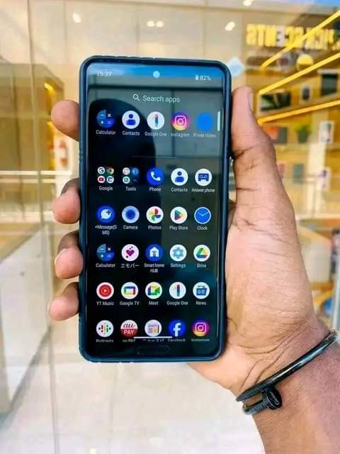 A picture of Aquas sense 5g internal 64gb ram 4 haina kipengele camera