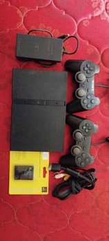 A picture of cheap Ps2 slim full set pre owned console