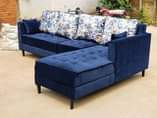 A picture of L shaped classic sofas