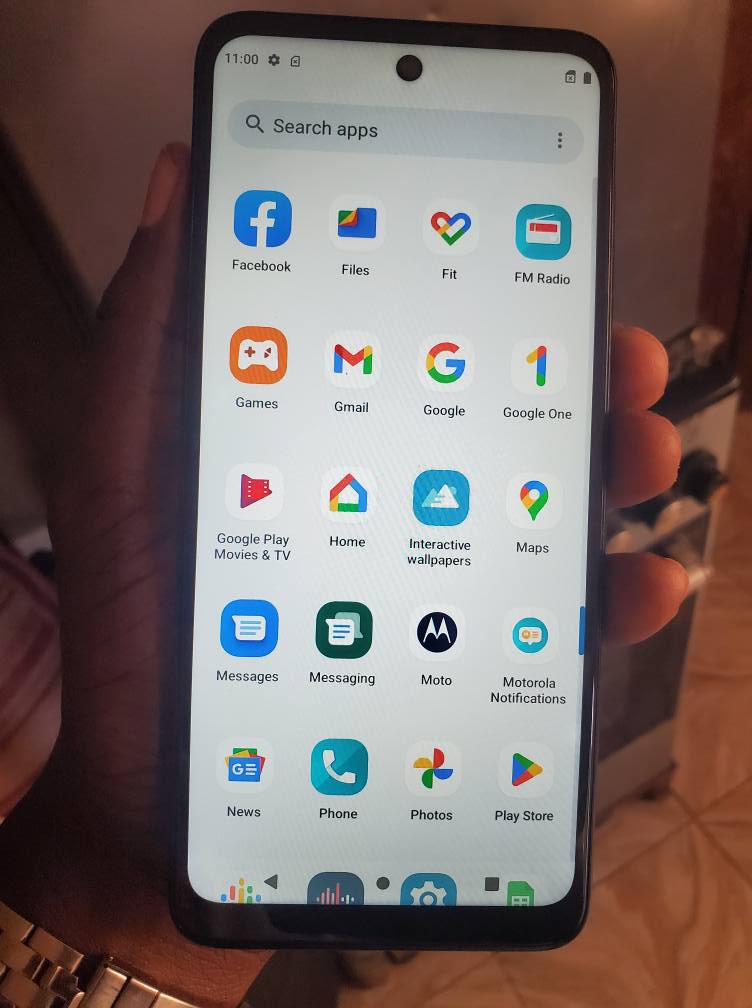 A picture of Moto g 5gg