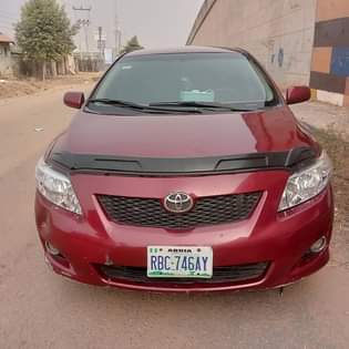 A picture of Registered 2009 Toyota Corolla With Duty