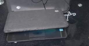 A picture of Hp i3 laptop