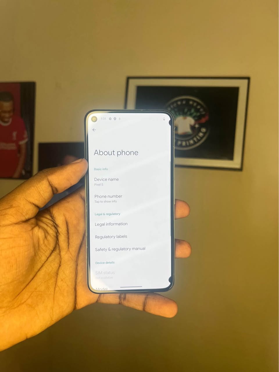 A picture of pixel 5