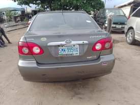 A picture of TOYOTA COROLLA 05 06 MODEL FIRST BODY A YEAR AND