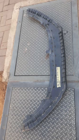 A picture of Vw polo 6 sedan 2014 to 2020 front brumper splash