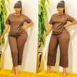 A picture of Two pcs Set Dress Track Suit 0768598199