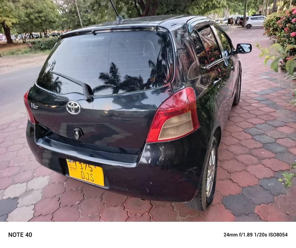 A picture of Toyota vitz new model
