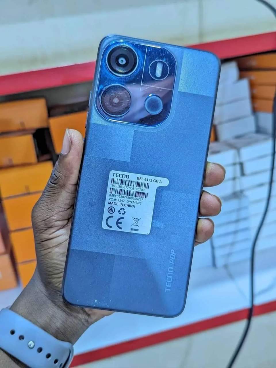 A picture of TECNO POP 7 pro