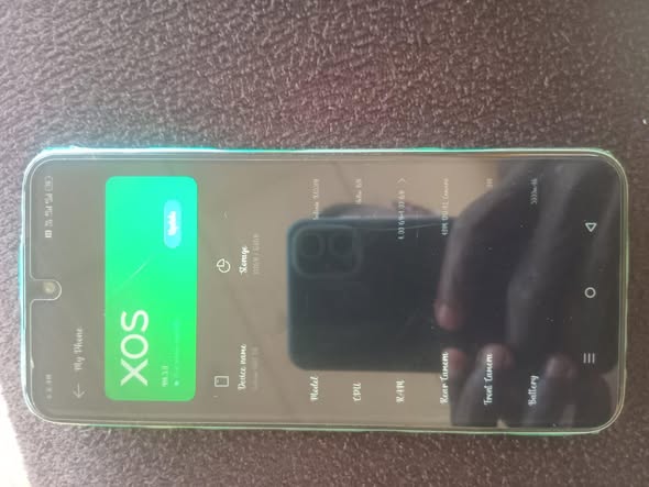 A picture of Infinix hot 50i