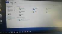 A picture of Hp laptop AMD A4 9120
