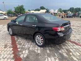 A picture of QUICK SALE A Neatly Used Toyota Corolla Le 2012 Model
