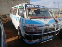 A picture of Toyota hiace tixe for sale call me on 256751331103 or