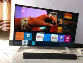 A picture of HISENSE INCH 50 SMART 4K TZS 550 000 FULL BOX