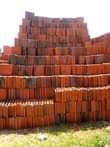 A picture of Quality clay products like maxpans half bricks partion blocks roofing