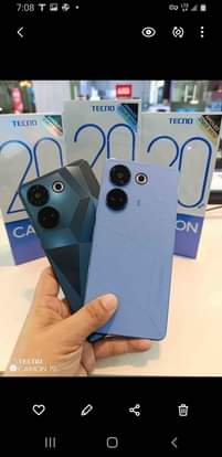 A picture of TECNO CAMON 20 PRO STORAGE 256GB RAM 8GB PRICE 450