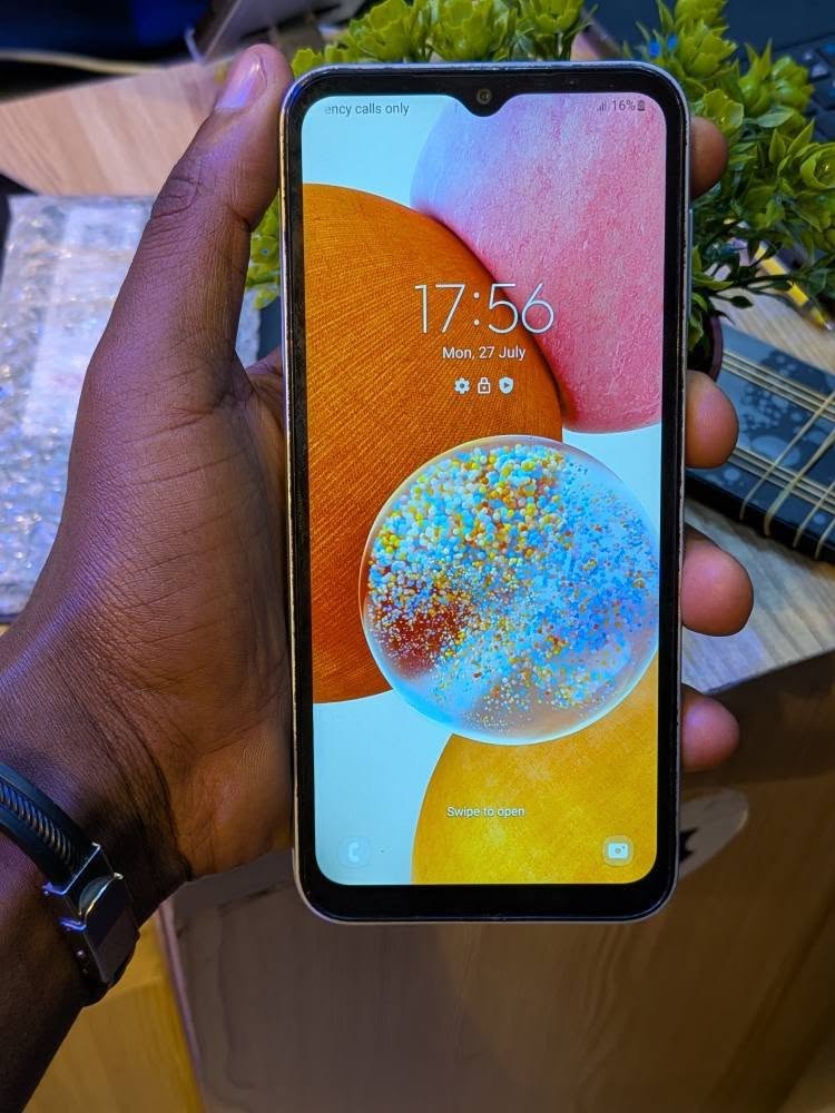 A picture of Samsung a14