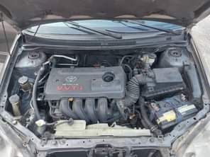 A picture of TOYOTA COROLLA MODEL 2005 Belgium standard Duties duly paid Accident