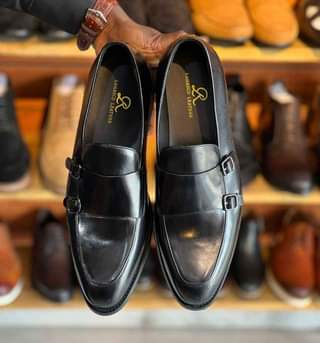 A picture of Pure leather DOUBLE MONK STRAPS