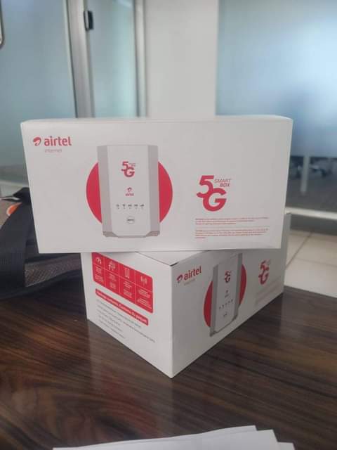 A picture of Airtel 5G Router Bure