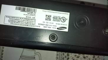 A picture of Samsung sound Bar