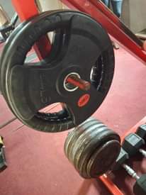 A picture of Gym equipments