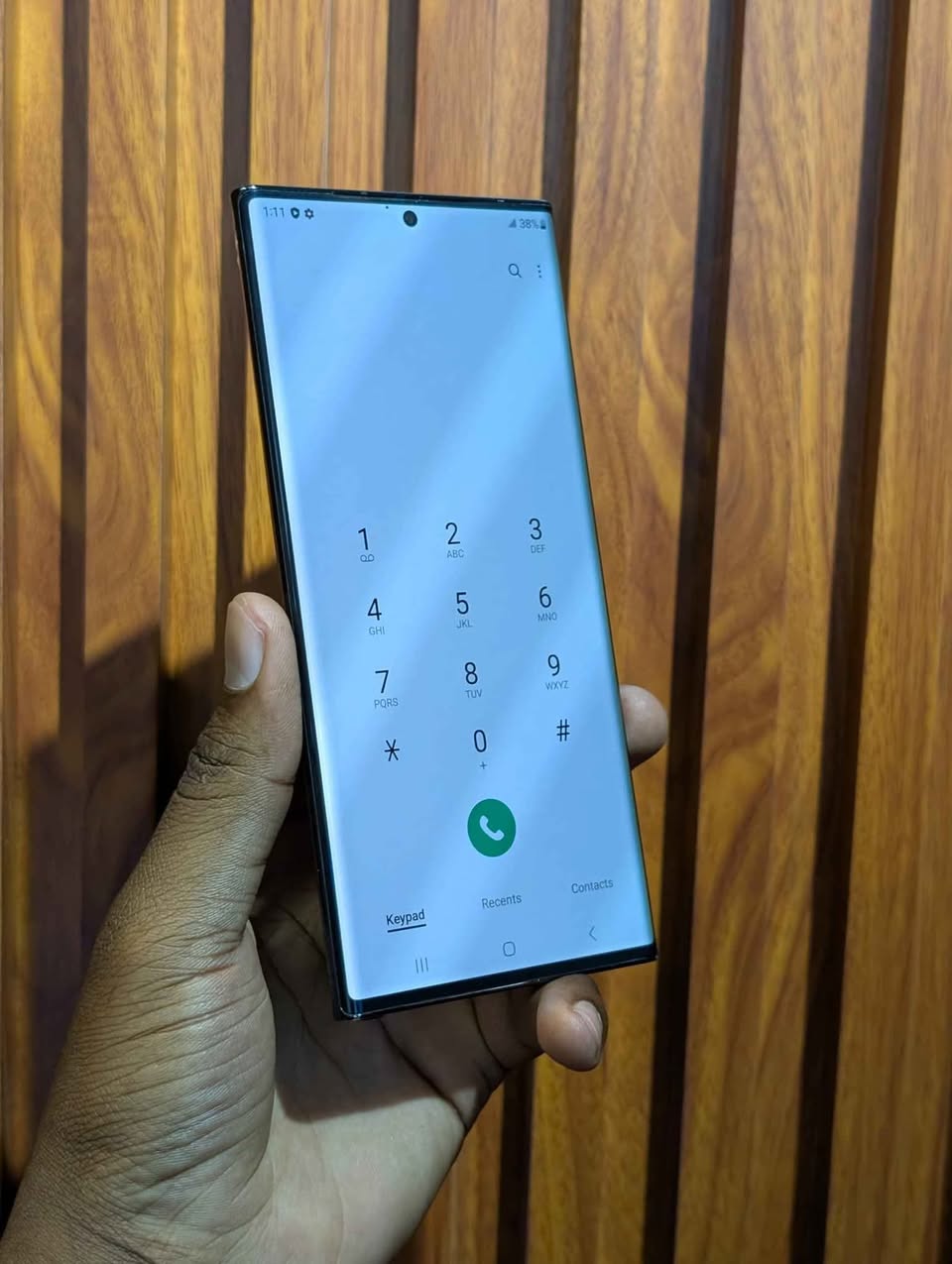 A picture of Samsung galaxy Note 20 Ultra