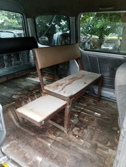 A picture of Manual drive mini bus