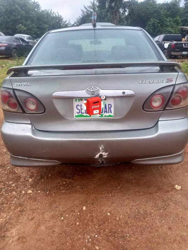 A picture of Fast fingers Toyota Corolla 04 tokunbo stardard untouched engine and