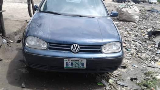 A picture of Volkswagen golf With good engine Gear working perfectly Good interior