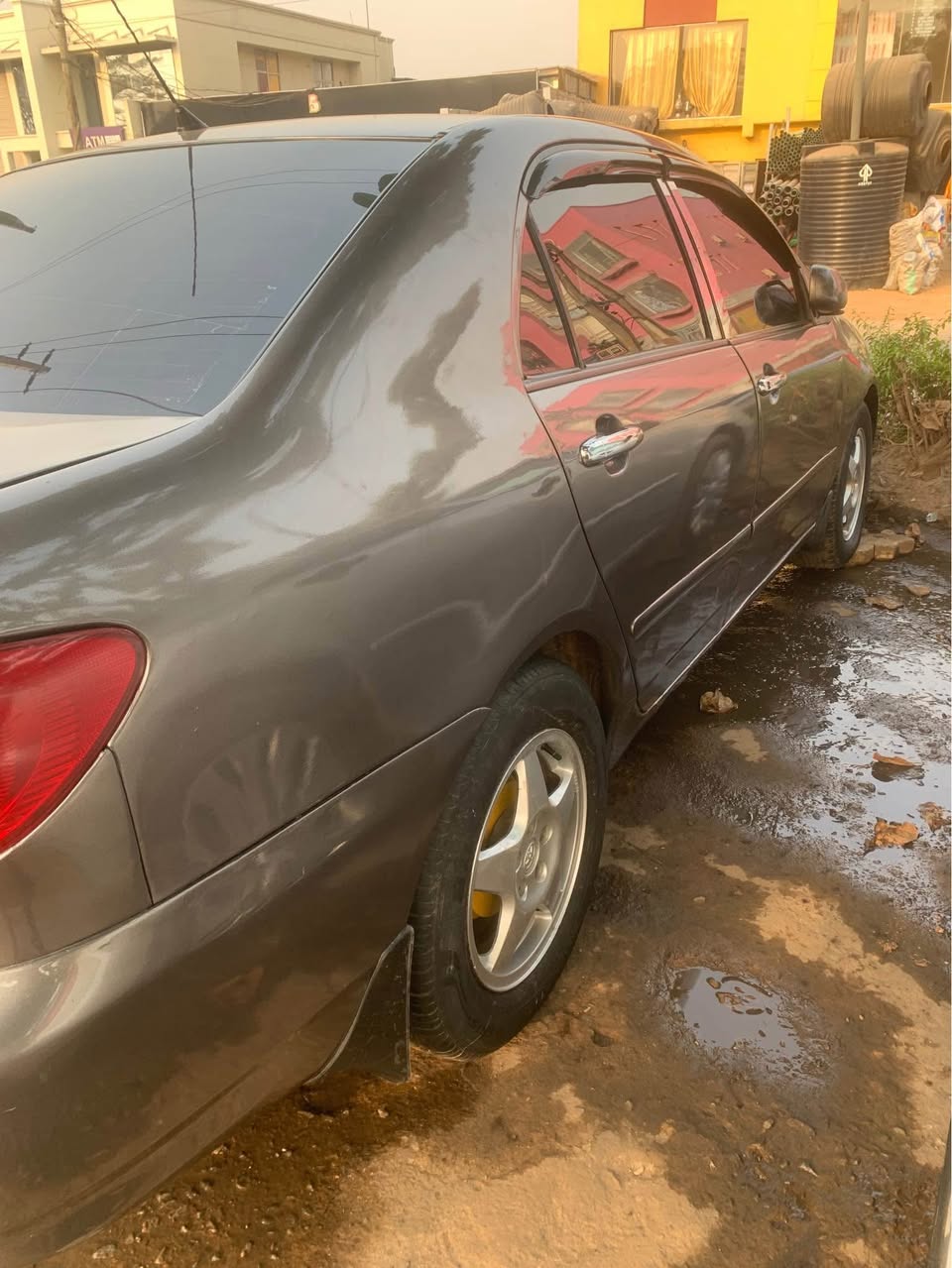 A picture of Toyota Corolla 2003 model nothing to fix buy and travel
