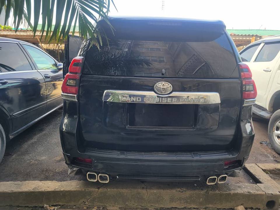 A picture of Reg Landcruiser prado 2014 upgraded to 2021