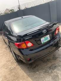 A picture of 2010 Corolla sport