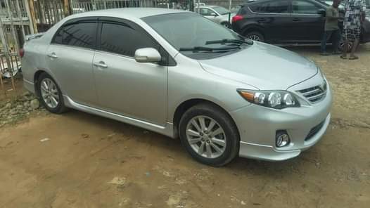A picture of direct Belgium 2012 corolla 9 5mill port Harcourt