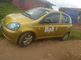A picture of 7 months used Yaris