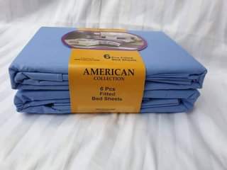 A picture of American fitted bedsheets