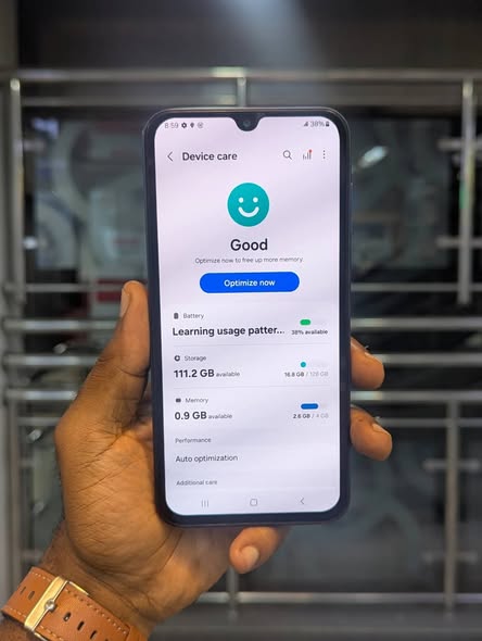 A picture of Samsung a15
