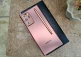 A picture of Galaxy note 20 ultra