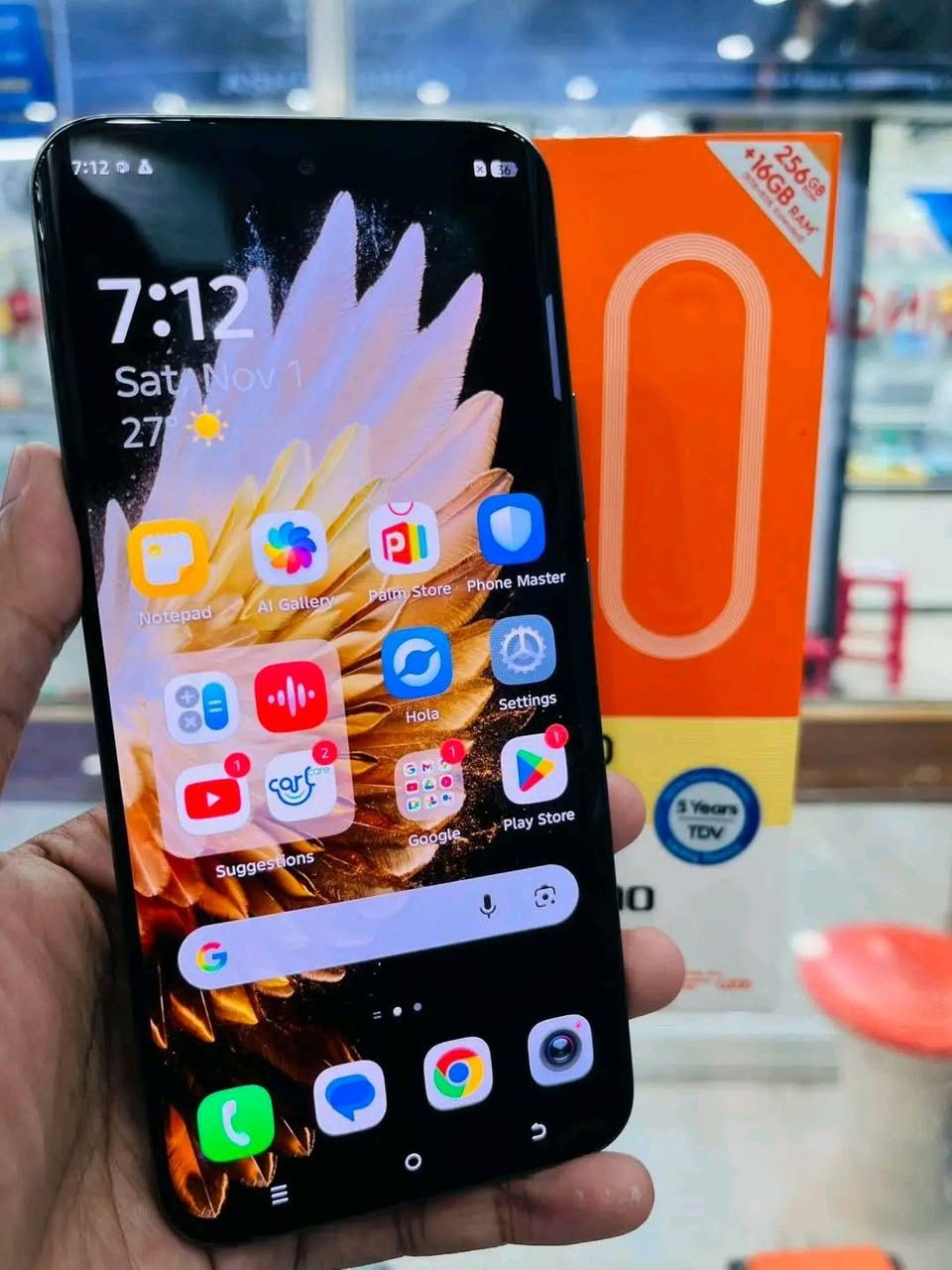 A picture of Tecno Spark 40 pro