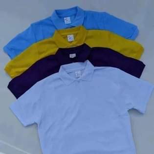 A picture of TISHERT ORIGINAL ZA DUKANI FORM SIX PLAIN NZITO COTTON AZICHUJI