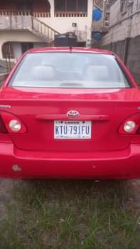 A picture of Corolla 04 Baked on first body First registration Untempered engine