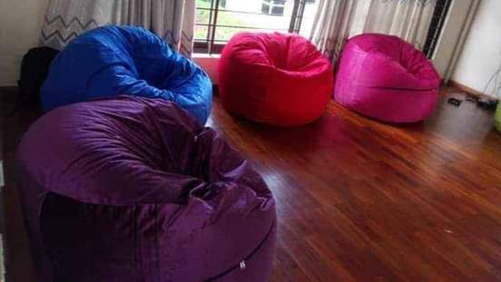 A picture of Bean bag chairs