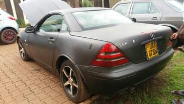 A picture of Benz slk convertible