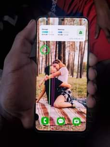 A picture of Samsung s20 plus