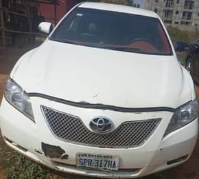 A picture of sound Toyota Camry 2008 model engine 80 Gearbox95 but the