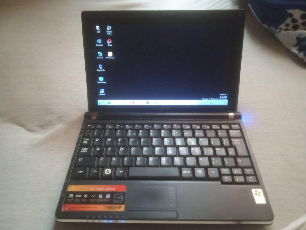 A picture of Potable laptop Samsung