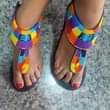 A picture of Beaded sandals on sale