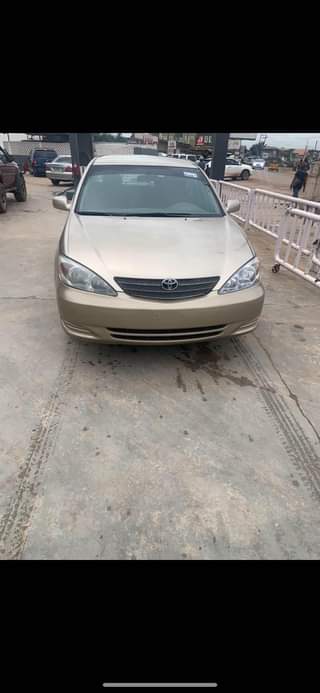 A picture of 2003 model Toyota Camry very clean and sharp as you