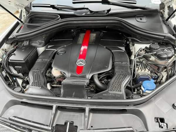 A picture of Foreign used 2018 Mercedes Benz GLE43 on TAN interior with