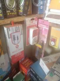 A picture of A variety Flash laptop Guards Chargers etc