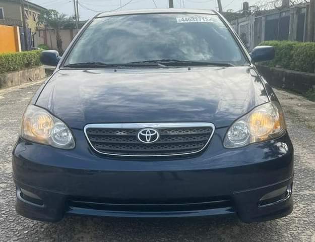 A picture of Toyota Corolla 2008 model Foreign used Total accident free Clean